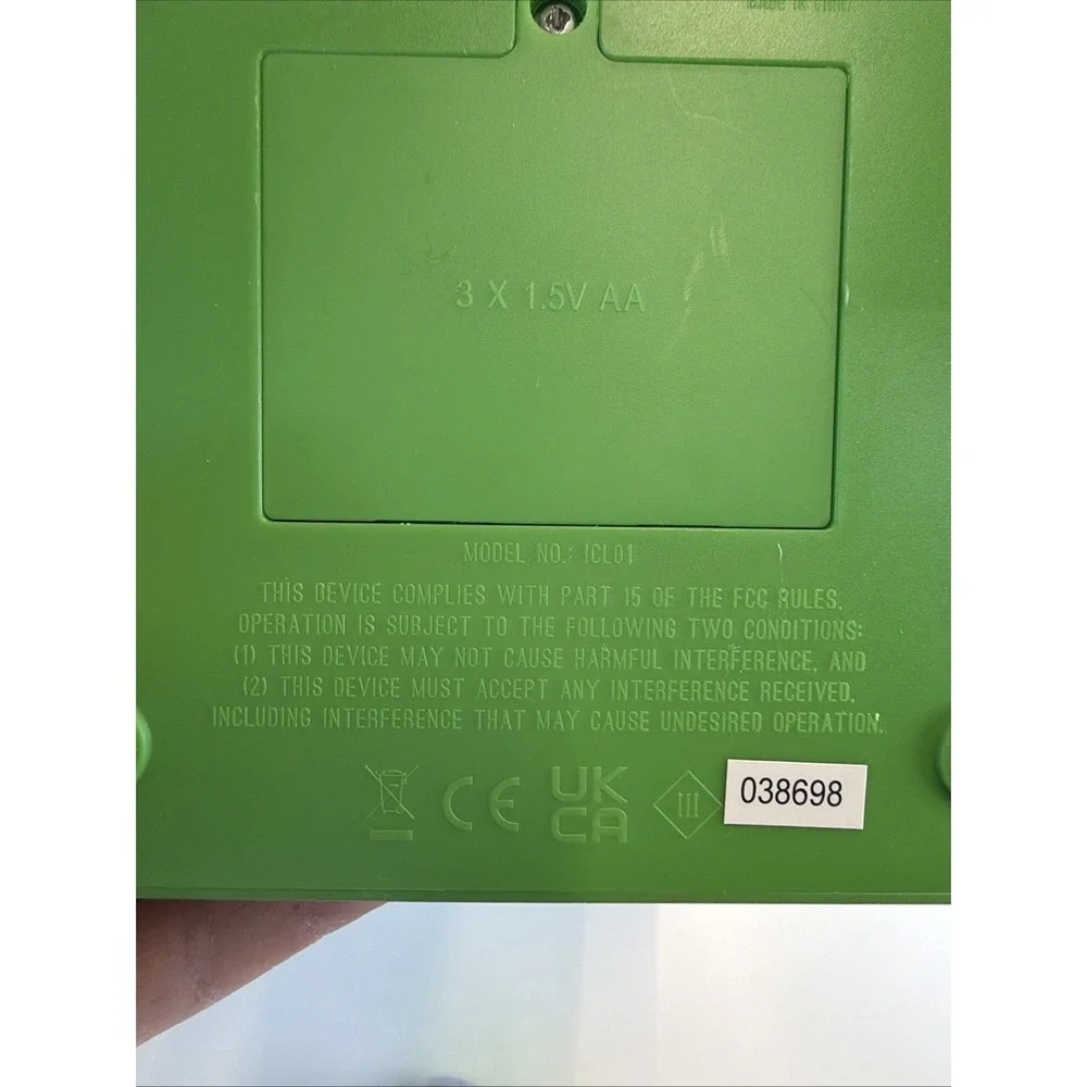 Paladone Minecraft‎ Green Creeper Icon Lamp - Battery or USB Powered